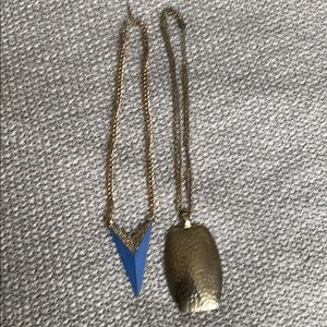 Bundle of two statement necklaces